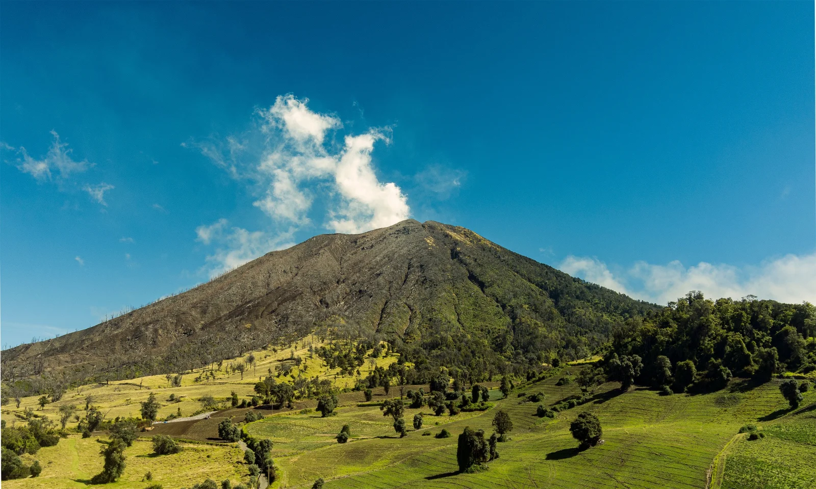 Paisaje volcánico de Costa Rica